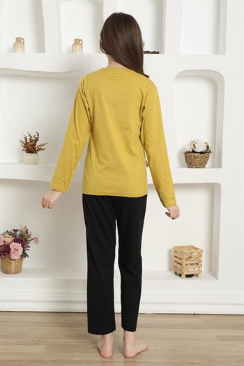 Akbeniz Kız Çocuk Penye Pijama Takım 20420
