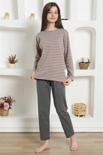Akbeniz Kız Çocuk Penye Pijama Takım 20424