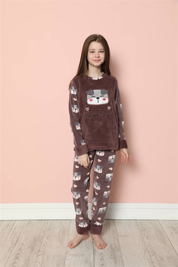 Akbeniz WelSoft Polar Çocuk Pijama Takımı 20205M
