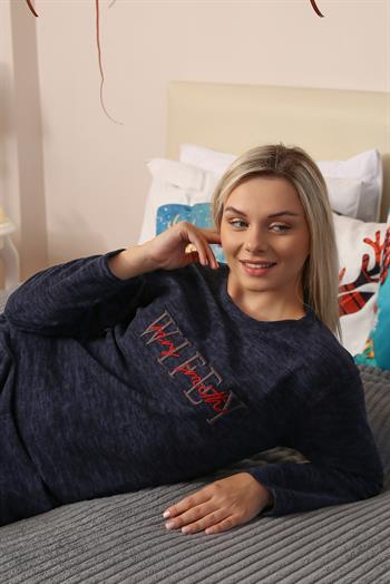 Akbeniz Welsoft Polar Kadın Pijama Takımı 8517