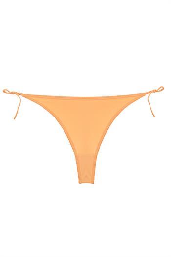 Kadın Turuncu Yandan Bağlamalı 2li Tanga Slip