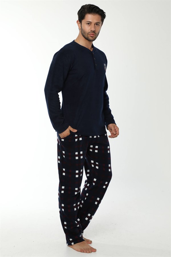 Akbeniz WelSoft Polar Erkek Pijama Takımı 6715