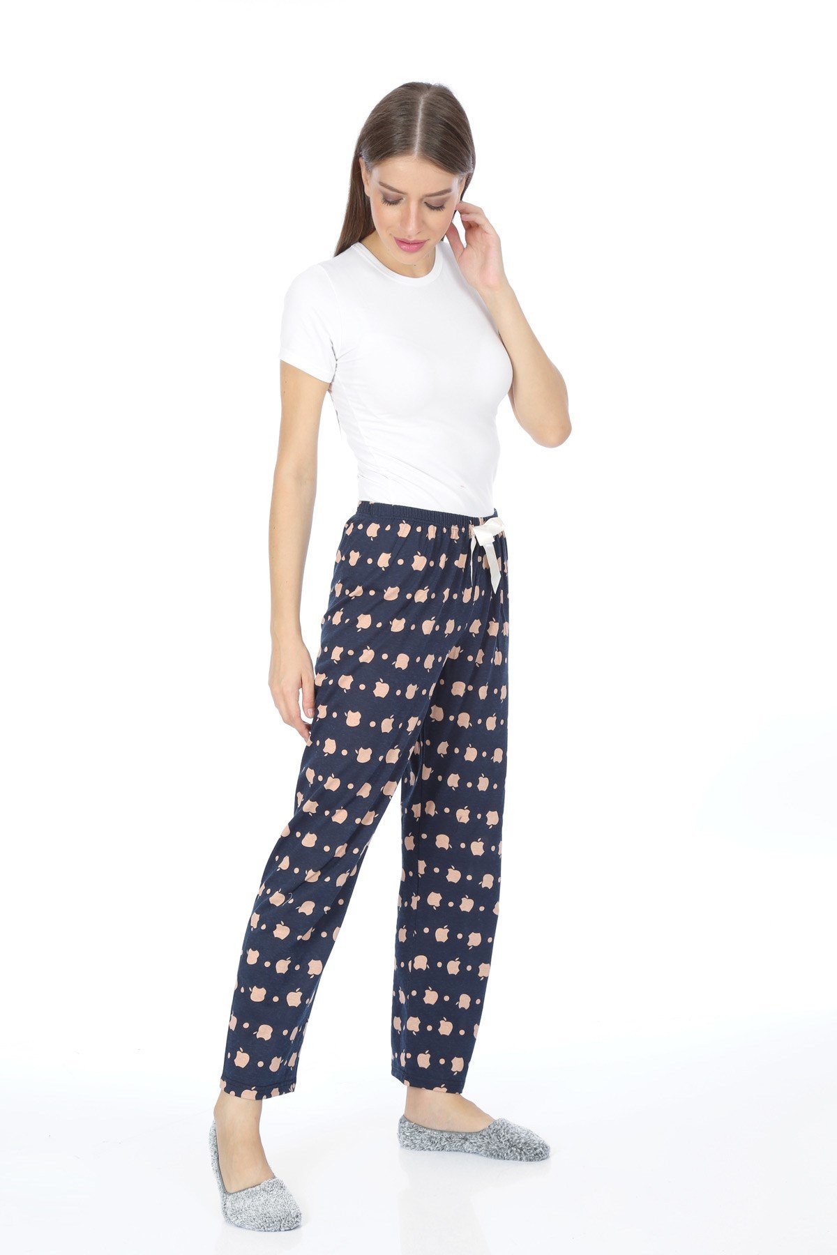 Akbeniz Bayan Tek Alt Pijama 27124