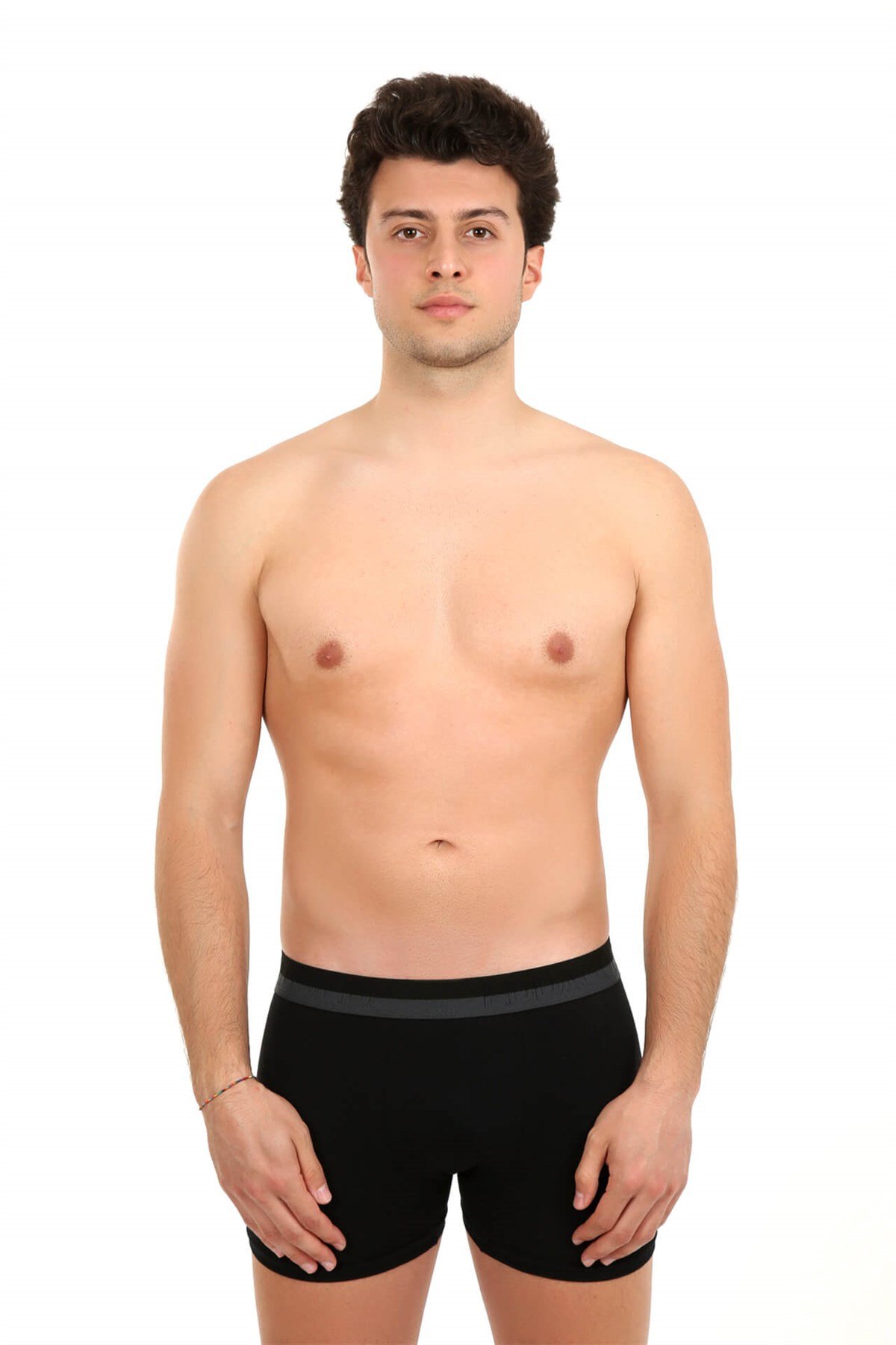 Akbeniz Erkek Likralı Boxer 40055