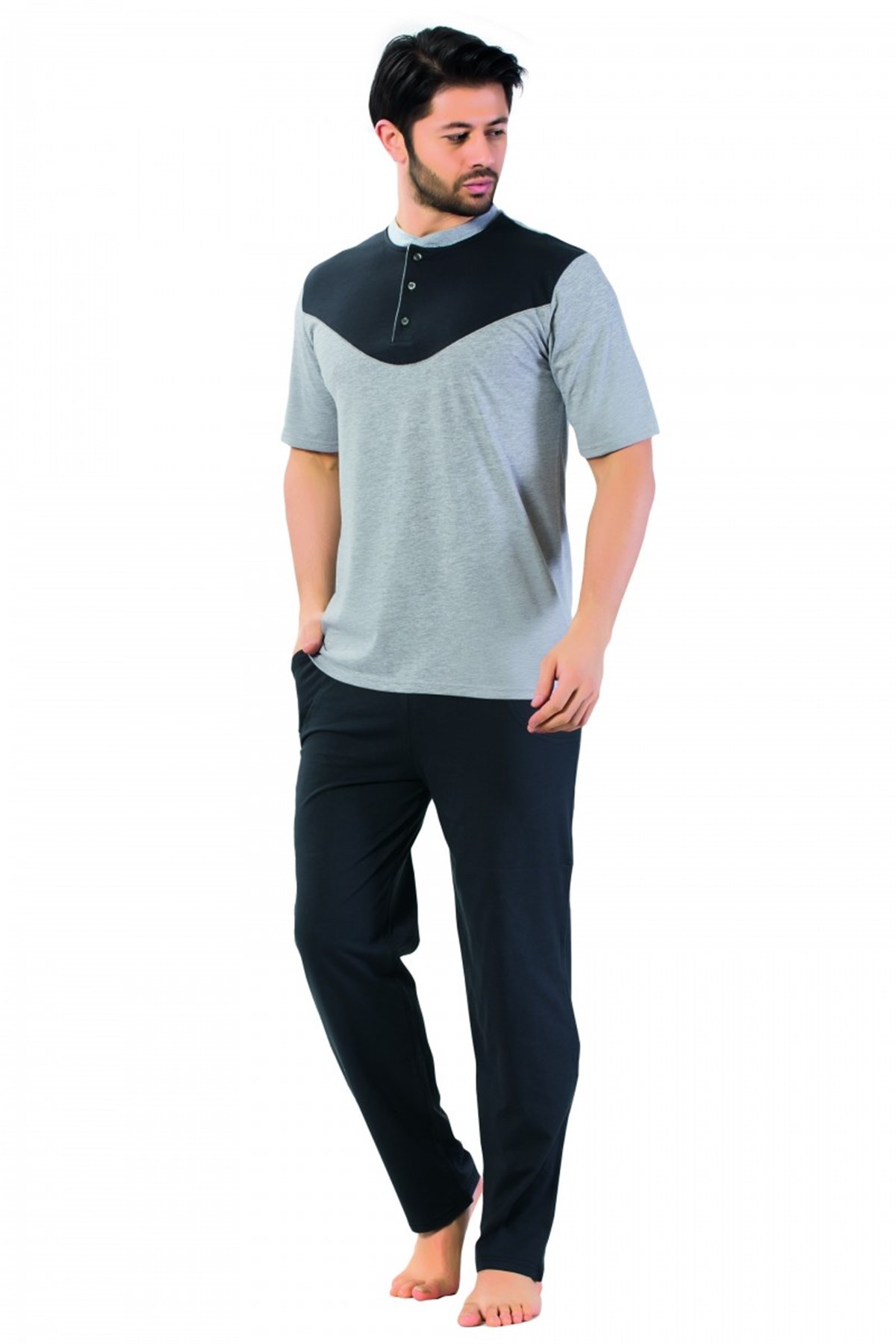 Akbeniz Erkek Pijama Takımı - 6608