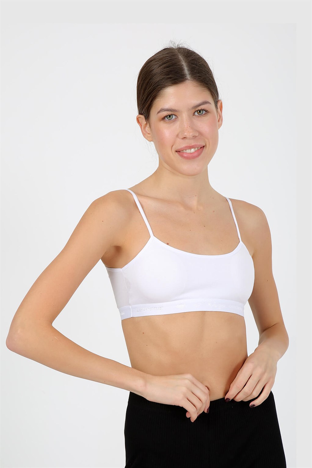 Akbeniz İp Askılı Pedli Büstiyer 2149