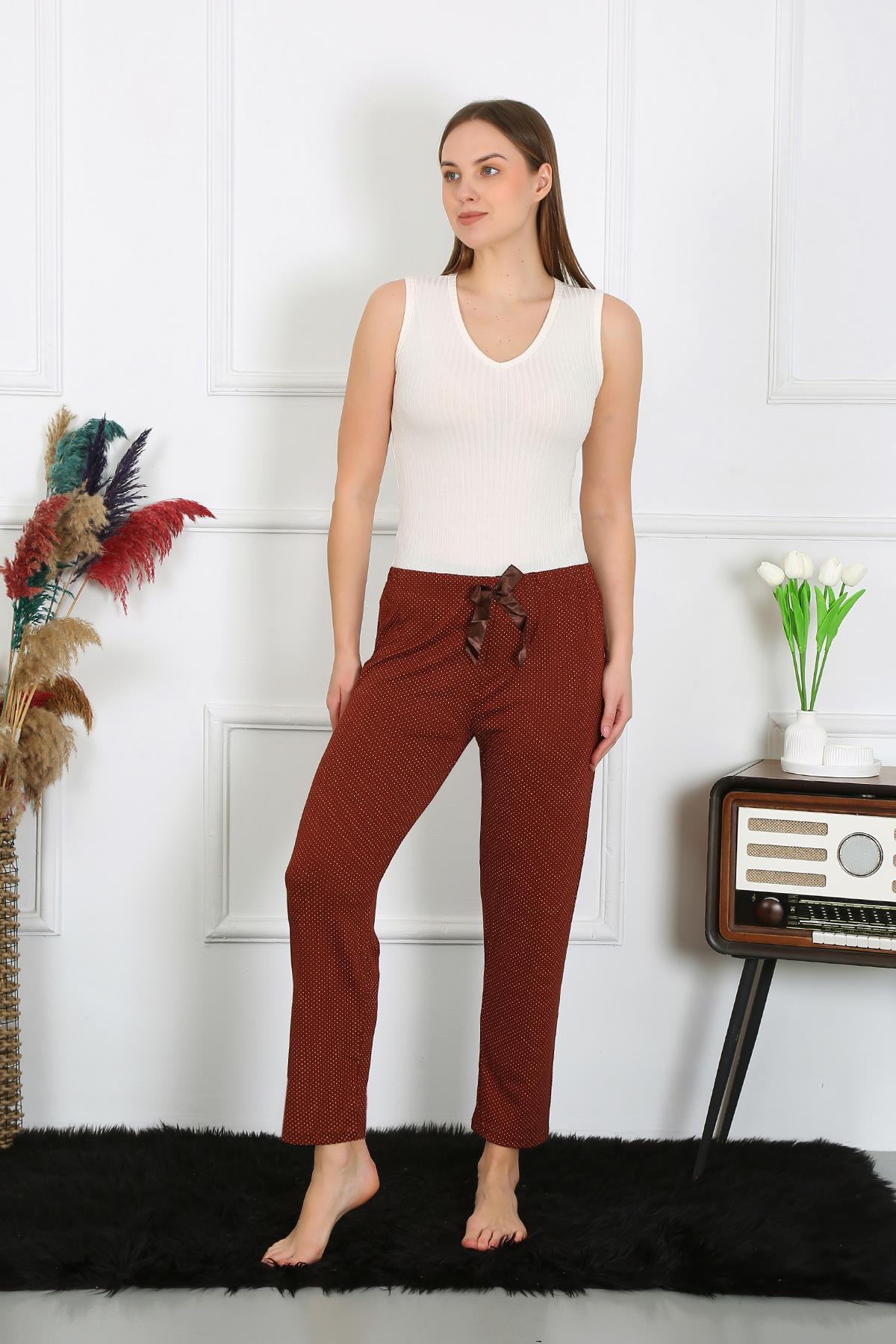 Akbeniz Kadın Pamuklu Tek Alt Pijama 27517