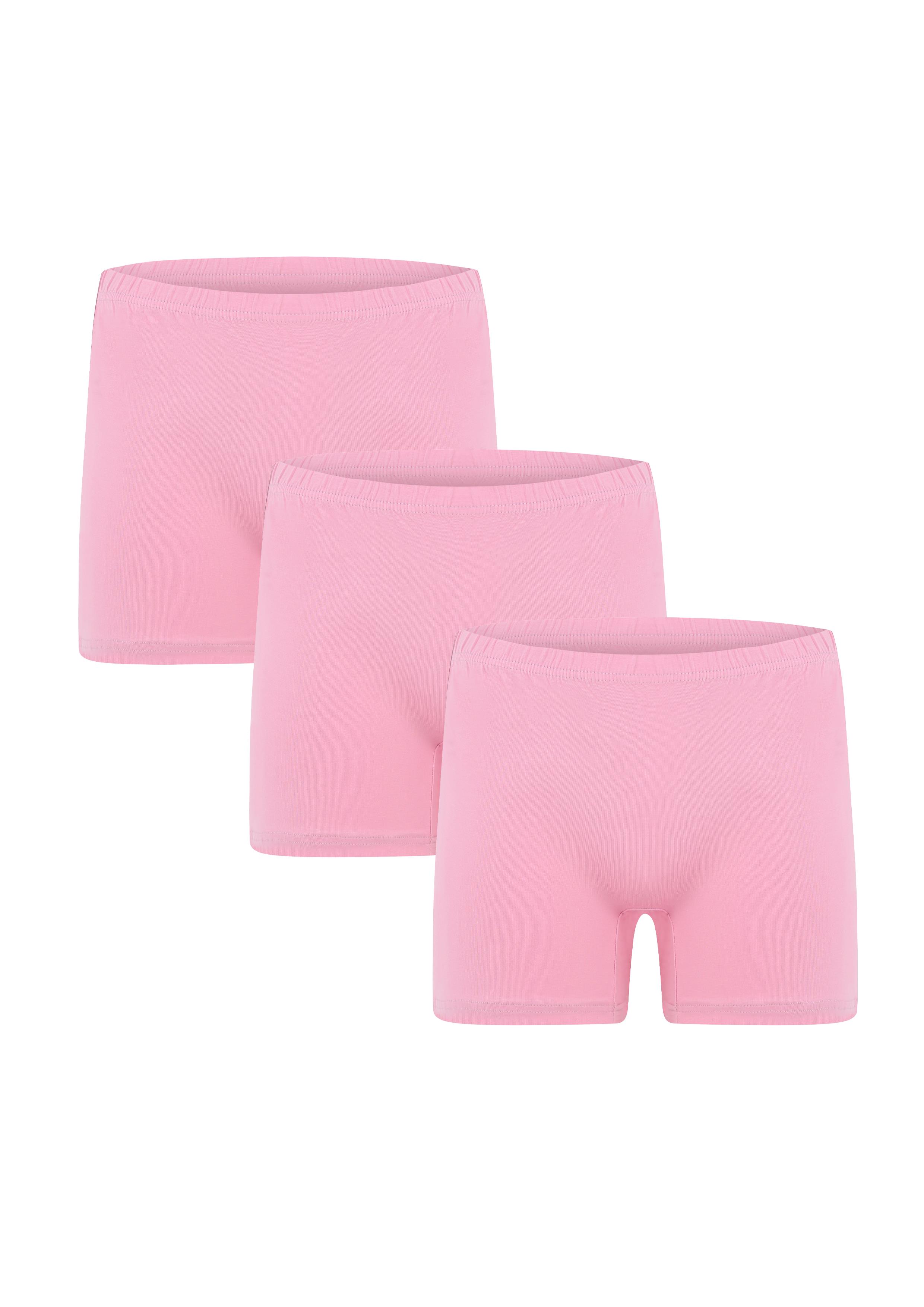 Akbeniz Kadın Penye 3lü Boxer Pembe 40260