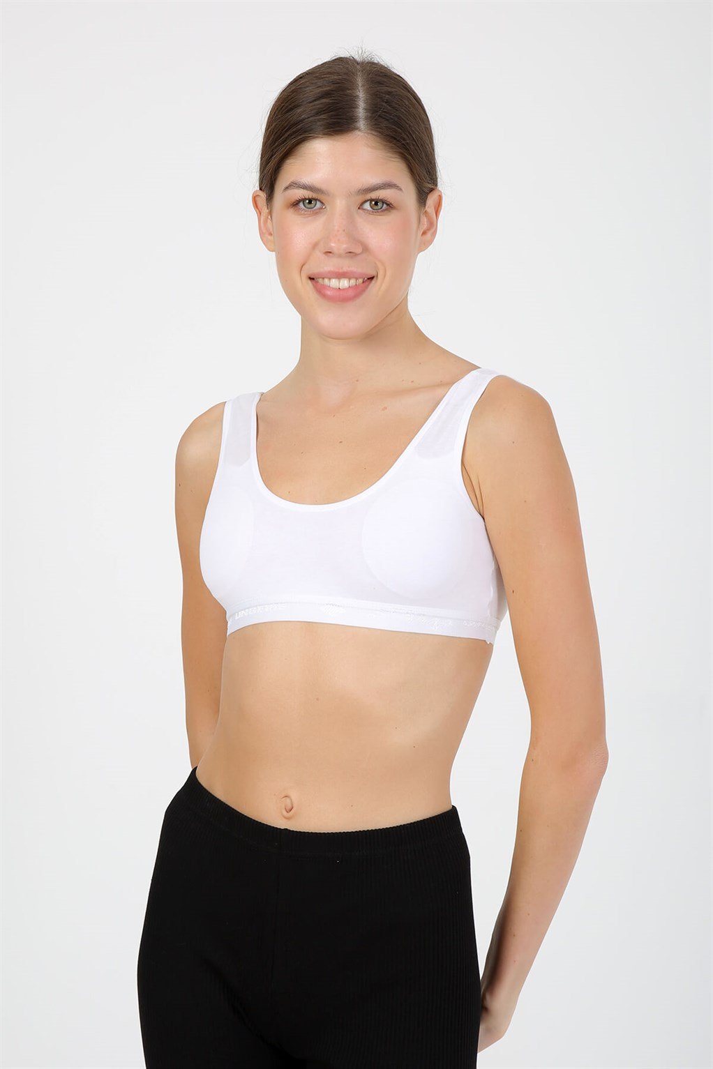 Akbeniz Kalın Askılı Pedli Büstiyer 2154