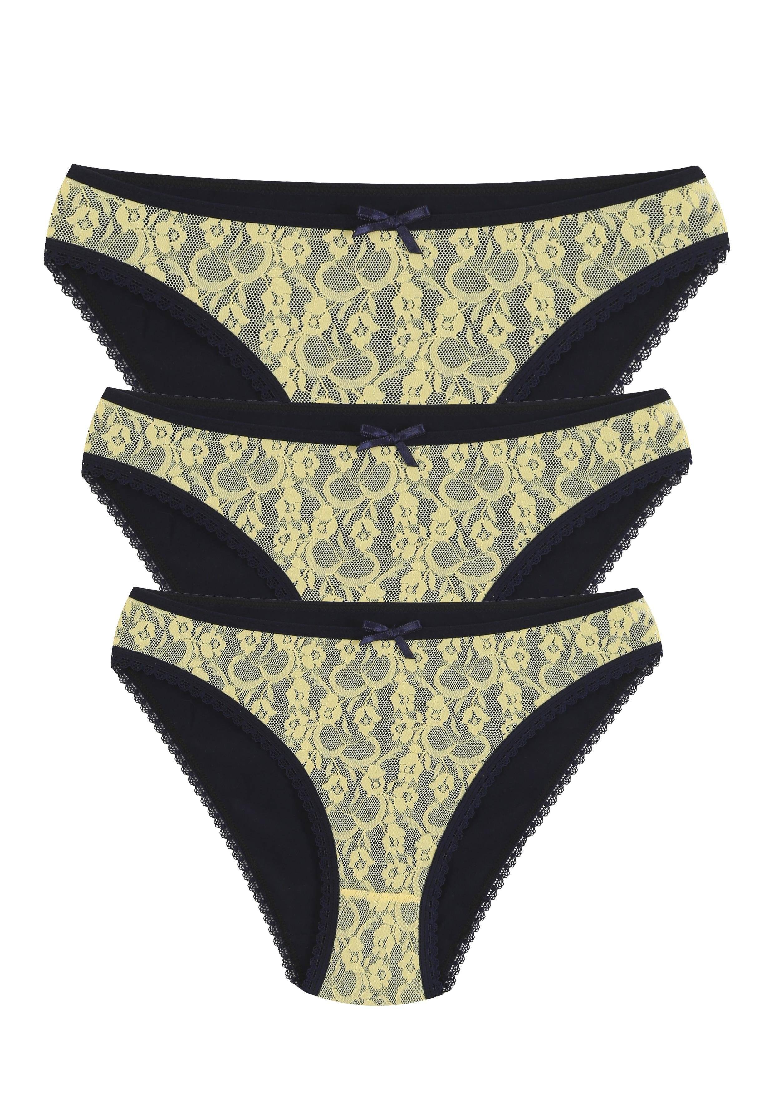 Akbeniz Pamuklu 3lü Külot Lacivert 40258