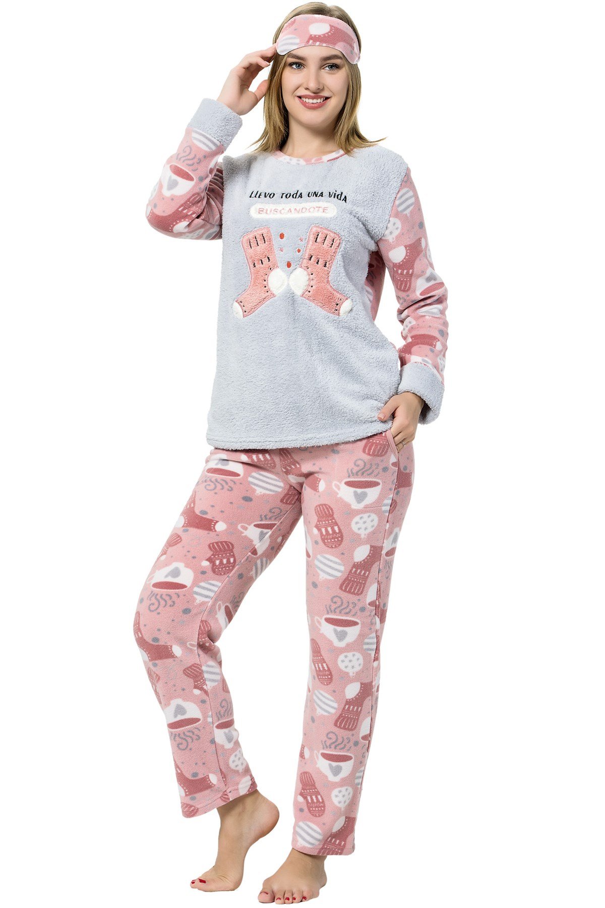 Akbeniz WellSoft Kadın Pijama Takımı 8051