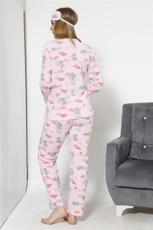 Akbeniz WellSoft Kadın Pijama Takımı 8033