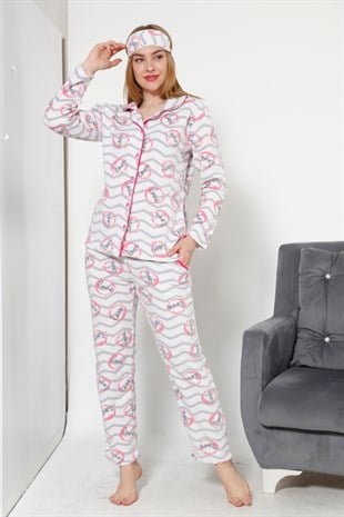 Akbeniz WellSoft Kadın Pijama Takımı 8046
