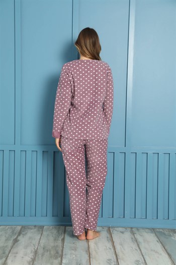 Akbeniz Welsoft Polar Kadın Pijama Takımı 8456