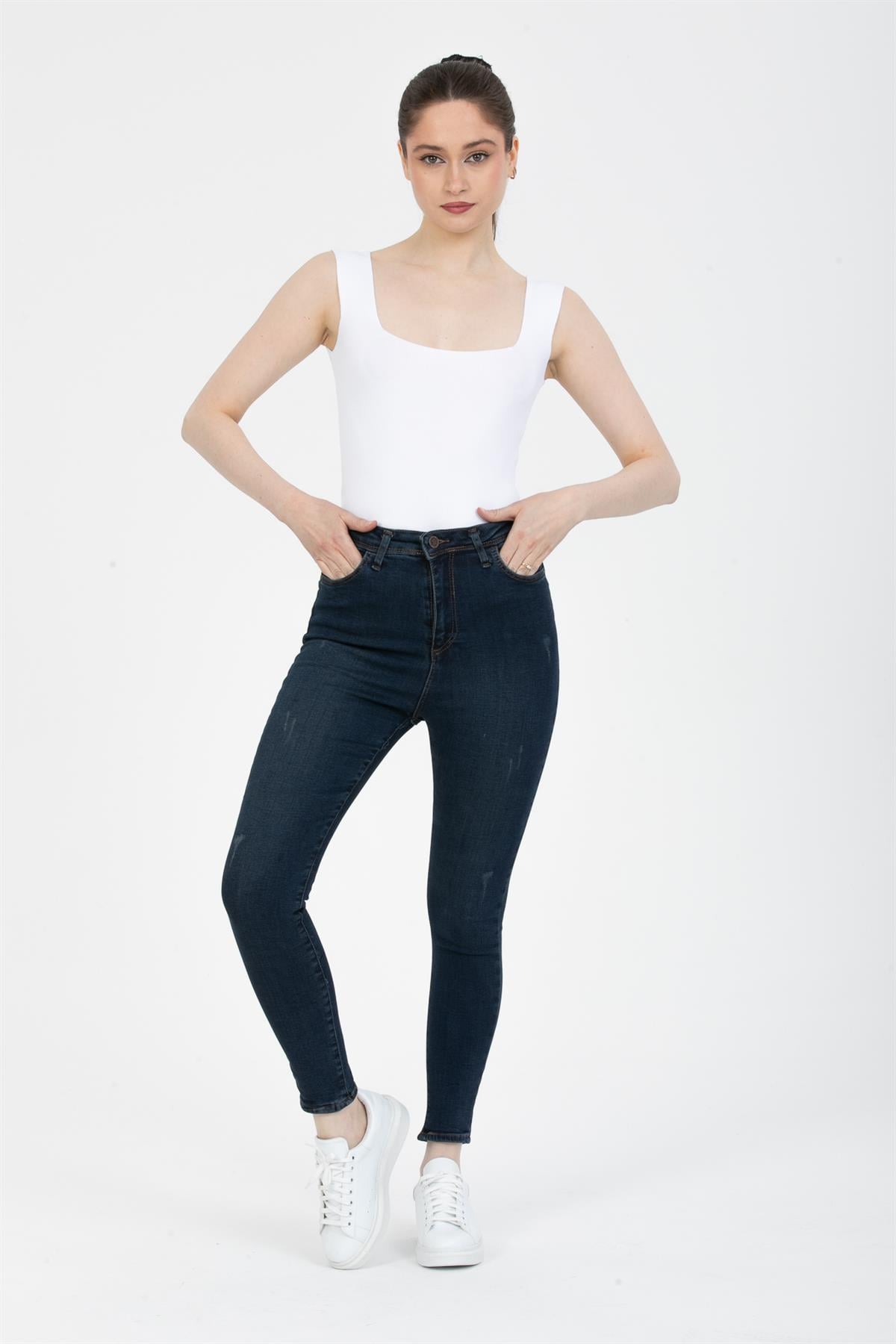 Taş Yıkamalı Skinny Jean