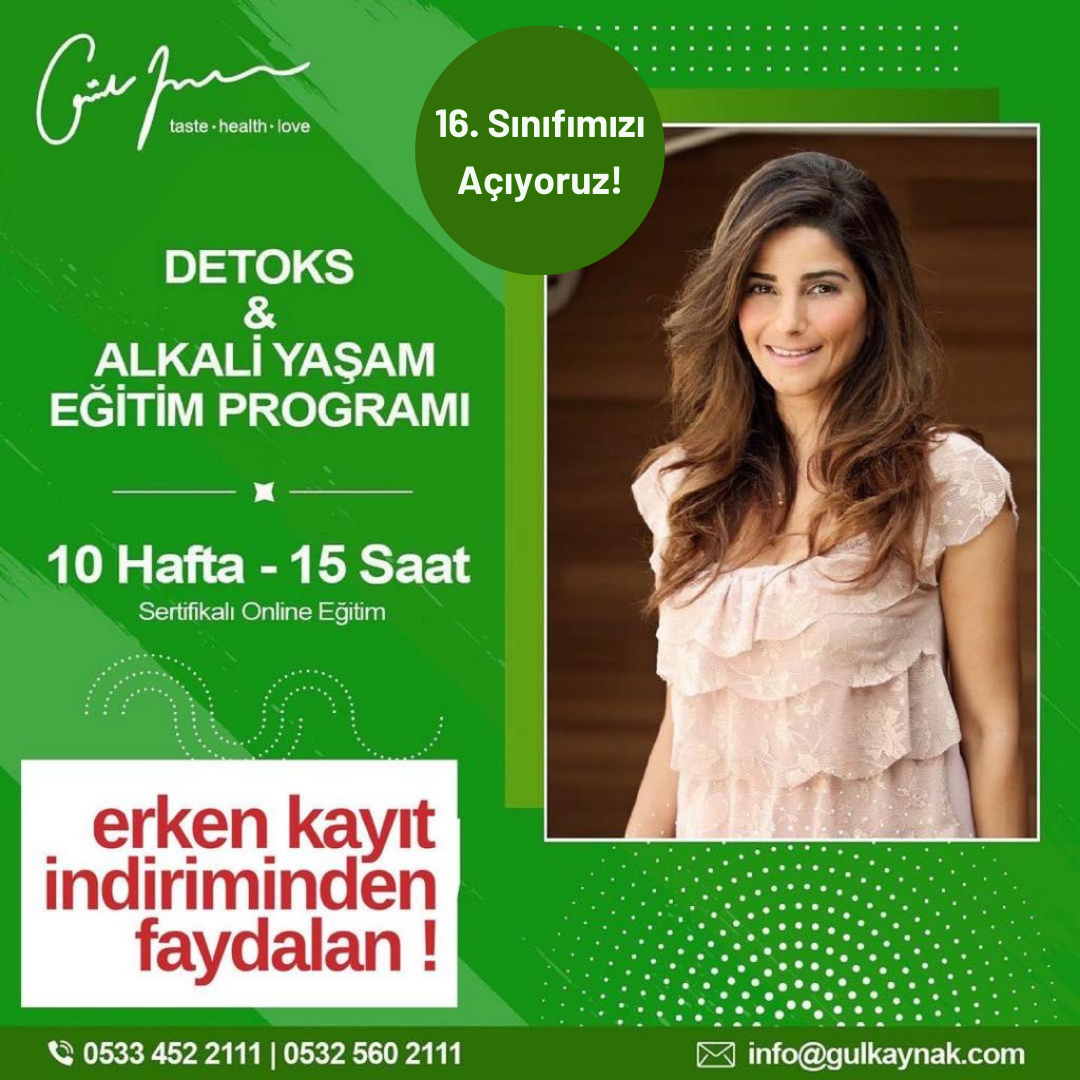 Detoks ve Alkali Yaşam Eğitim Programı