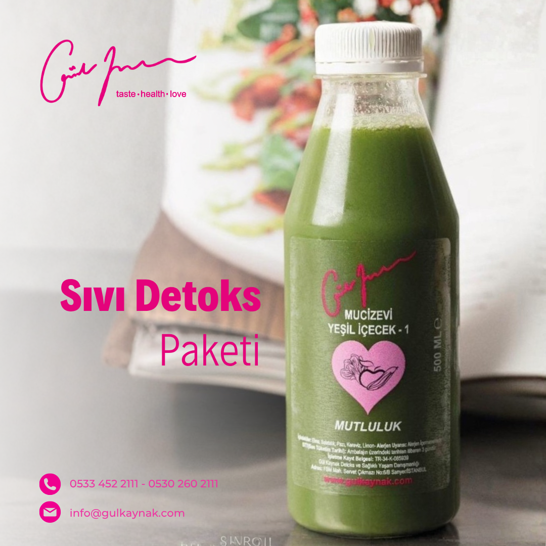 21 Günlük Sıvı Detoks Paketi