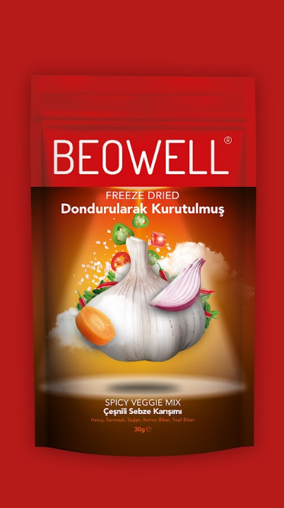 BEOWELL NUTRITION - SPICY VEGGIE MIX