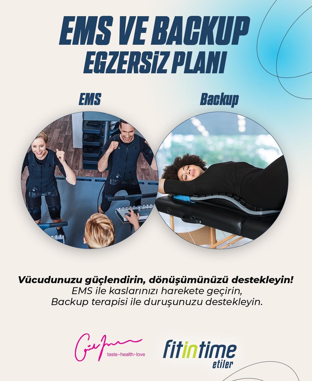 Beslenme, Egzersiz & Backup Paketi