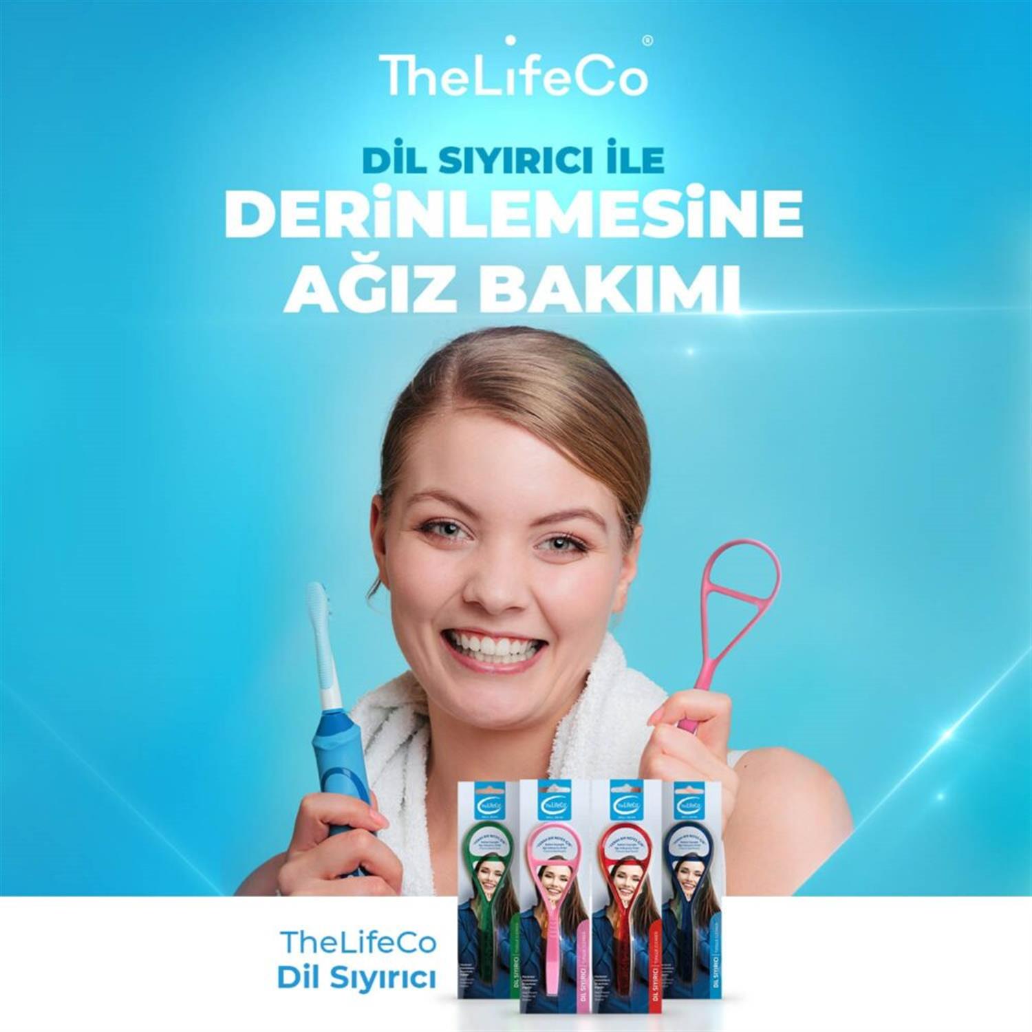 TheLifeCo Dil Sıyırıcısı (Dil Temizleyici)