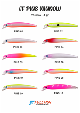 PINS MINNOW