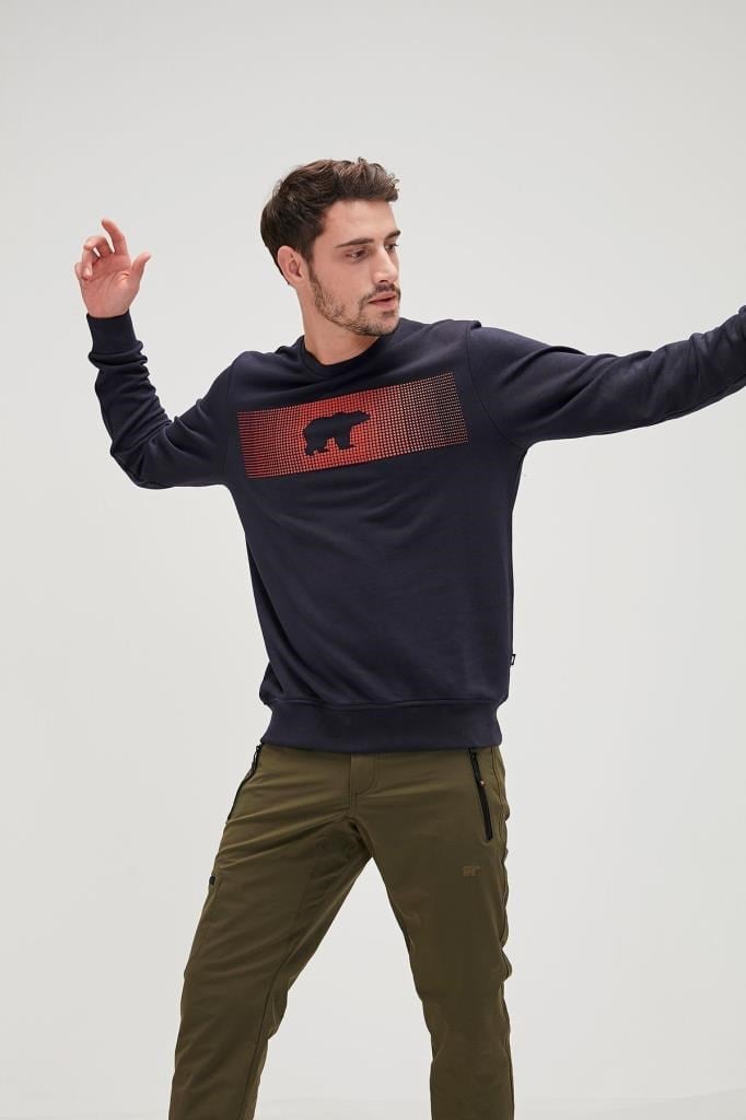 Bad Bear Fancy Erkek Lacivert Sweatshirt