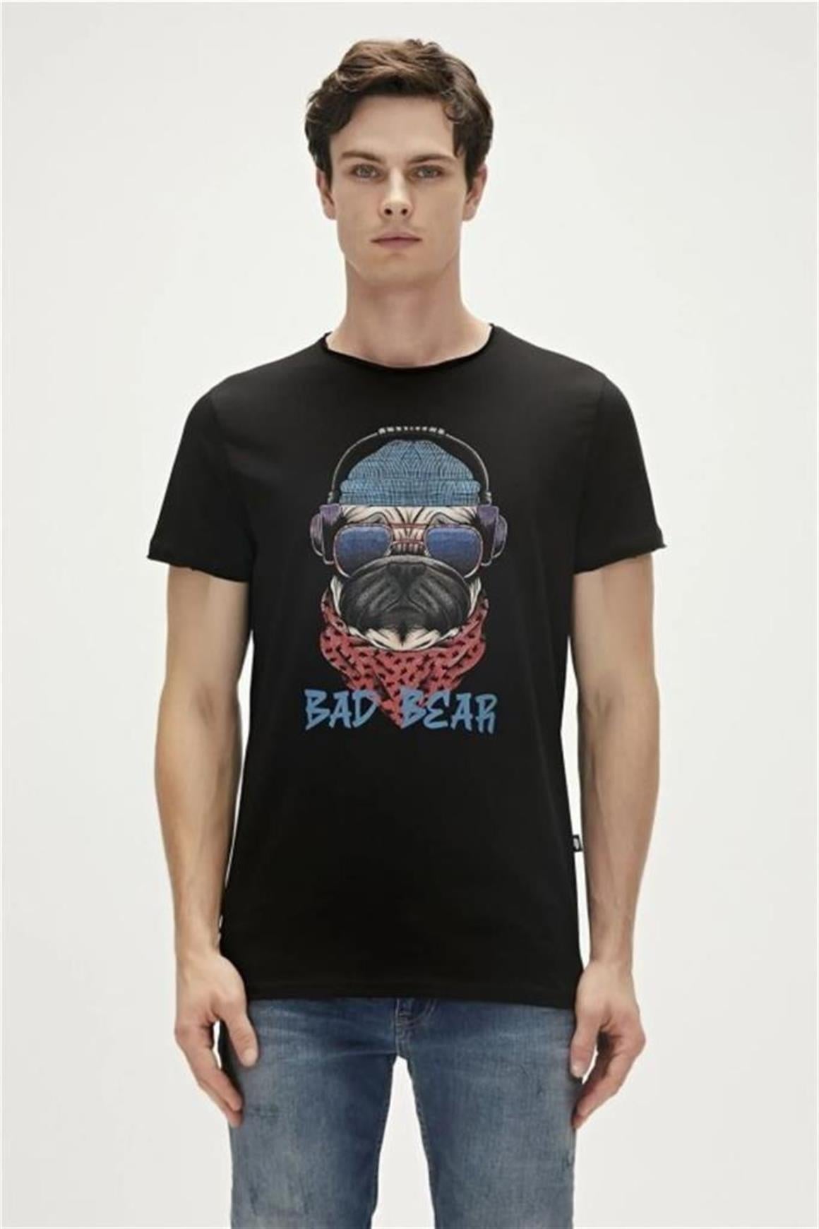 Bad Bear Reckless T-shırt Siyah