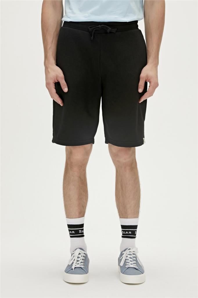 BadBear Erkek Re-axel Sweatshort Siyah