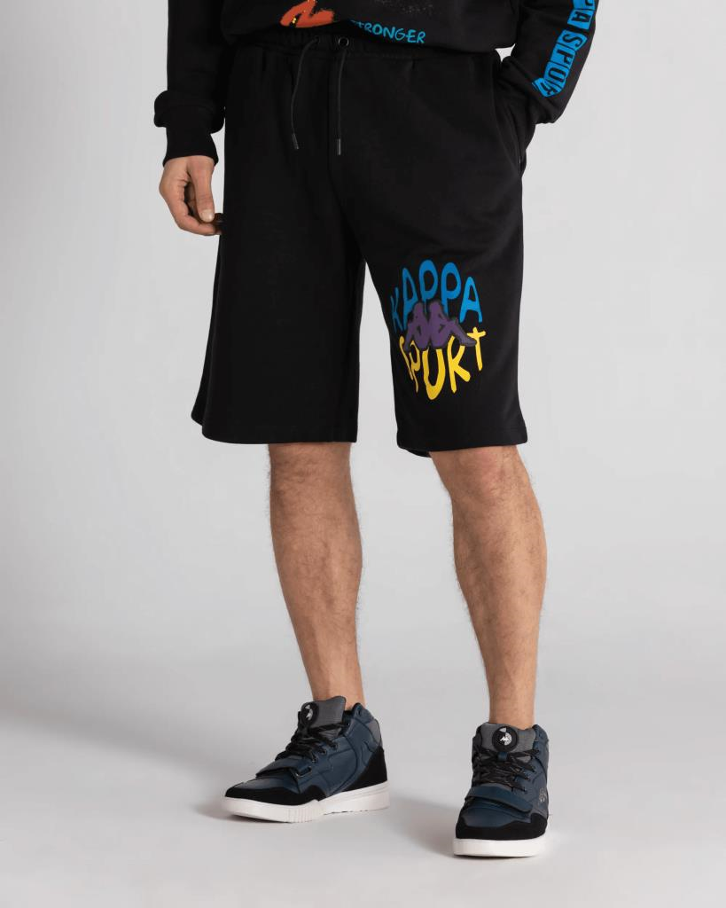 Kappa Logo Cairon Short Erkek Siyah Şort 371M2SW