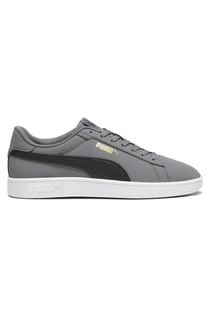 Puma Erkek Günlük Spor Ayakkabı Smash 3.0 Buck Erkek Gri Spor Ayakkabı 392336-02