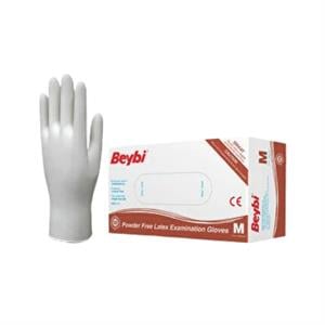 Beybi,BEYBİ Lateks Pudrasız M (medium) Beden Eldiven 100 Adet 50 Çift(20 paket)