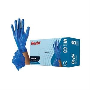 Beybi,Beybi TPEX Eldiven Mavi Small - 100'lü Kutu