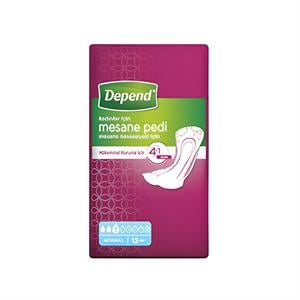 Depend,Depend Mesane Pedi Kadın 12'li