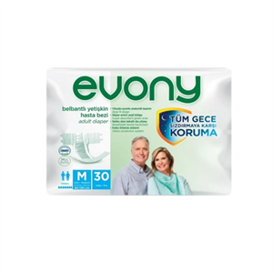 Evony,Evony Belbantlı Hasta Bezi Orta Boy 30 Adet
