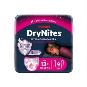 Huggies,Huggies DryNites Emici Gece Külodu Yaş 13+ 48-60kg