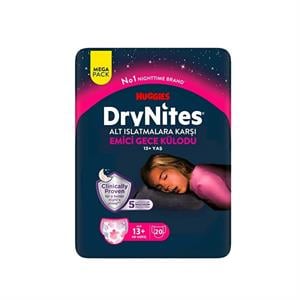 Huggies,Huggies DryNites Emici Gece Külodu Yaş 13+ 48-60kg 20 Li