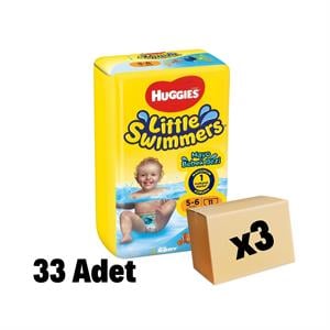 Huggies,Huggies Little Swimmers Mayo Bebek Bezi 12-18 Kg 33 Adet 3 Paket