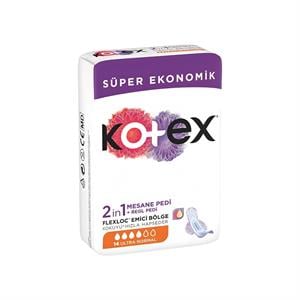 Kotex,Kotex 2IN1 Regl-Mesane Ultra Normal 14'Lü Ped