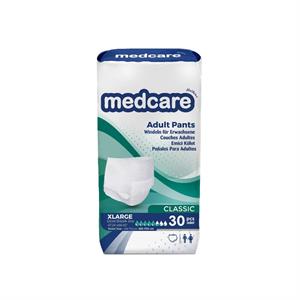 Medcare,MEDCARE KÜLOT CLASSIC X- LARGE 30 LU