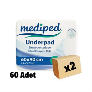 Mediped,Mediped  Yatak Koruyucu Örtü 60 x 90 60 Adet 2 Paket
