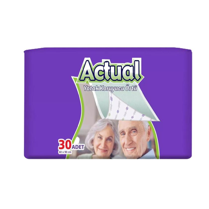 Actual,Actual Yatak Koruyucu Örtü 60x 90 30 Adet
