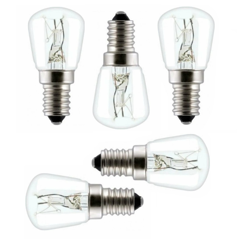 Ferro Uyumlu Ankastre Davlumbaz Buzdolabı Fırın 15 Watt Mini Halojen Ampül 5 Adet