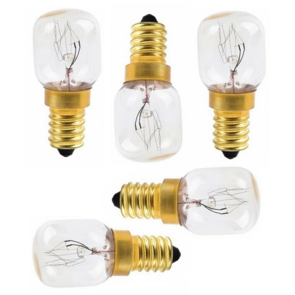 Stilevs Uyumlu Ankastre Davlumbaz Buzdolabı Fırın 15 Watt Gün Işığı 300° Halojen Ampül 5 Adet