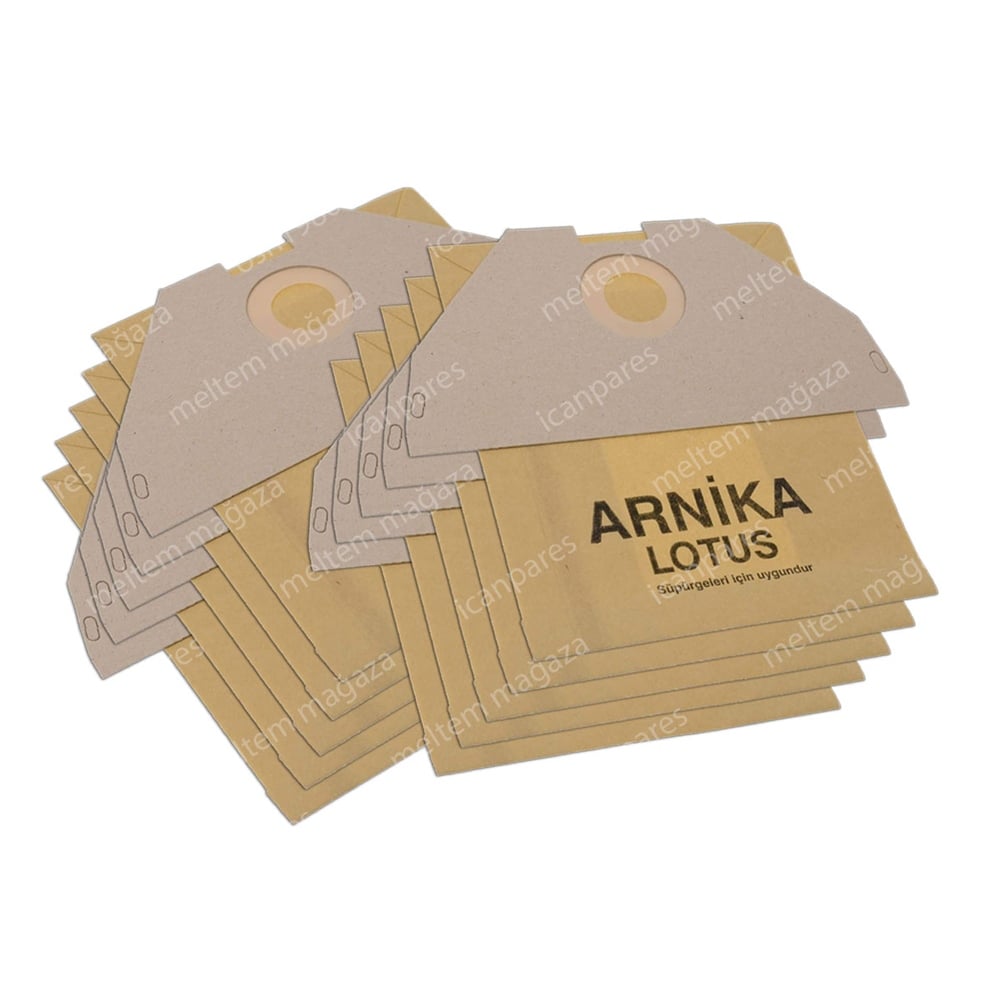 Arnica YS 1800 Süpürge Kağıt Toz Torbası (10 Adet)
