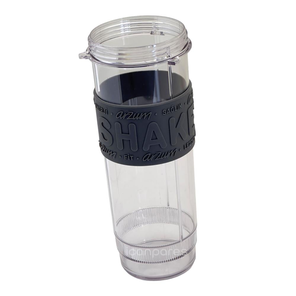 Arzum Uyumlu AR1032 Shake'n Take Kişisel Smoothie Blender Haznesi 570 Ml, Açık Gri