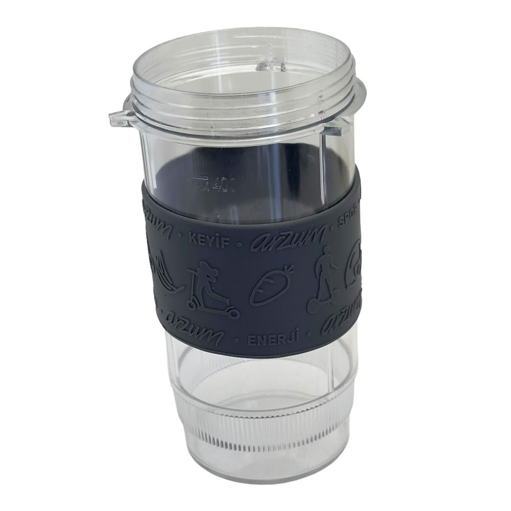 Arzum Uyumlu AR1101 Shake'N Take Joy Kişisel Blender Haznesi 400 Ml, Açık Gri