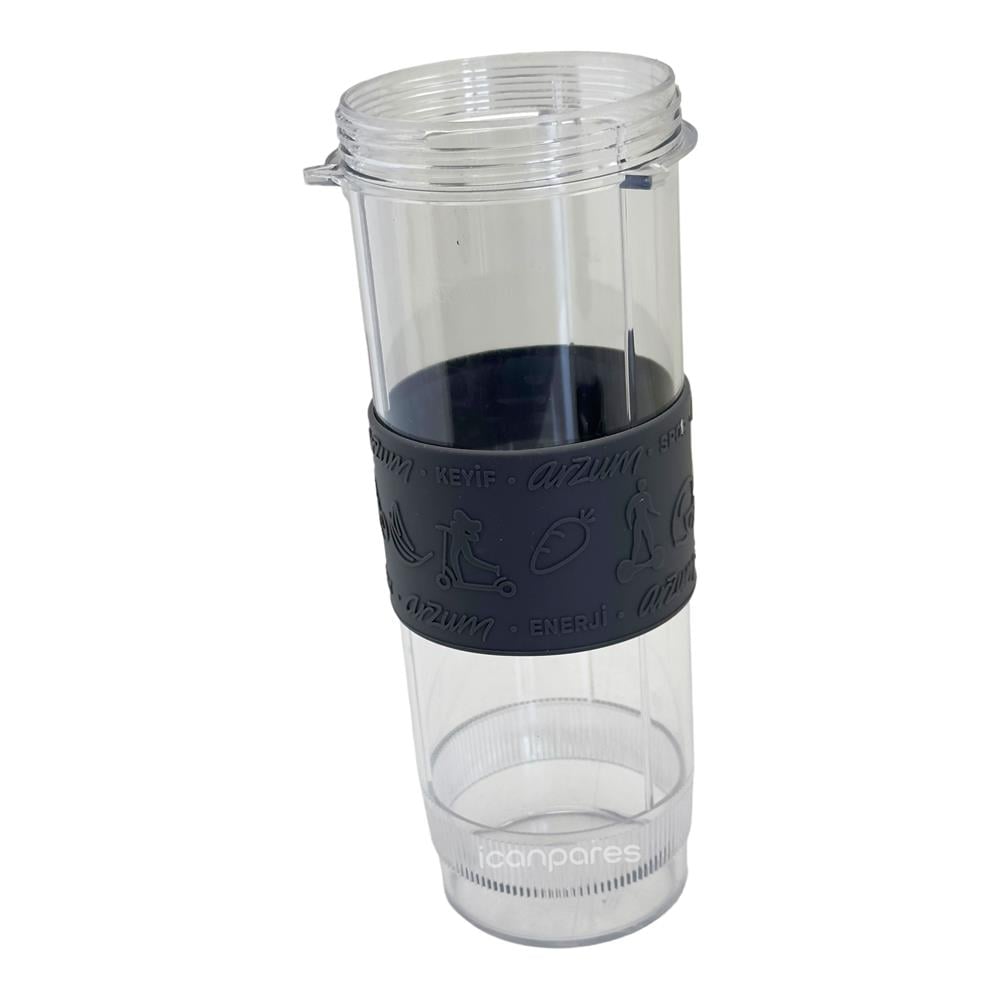 Arzum Uyumlu AR1101 Shake'N Take Joy Kişisel Blender Haznesi 570 Ml, Açık Gri