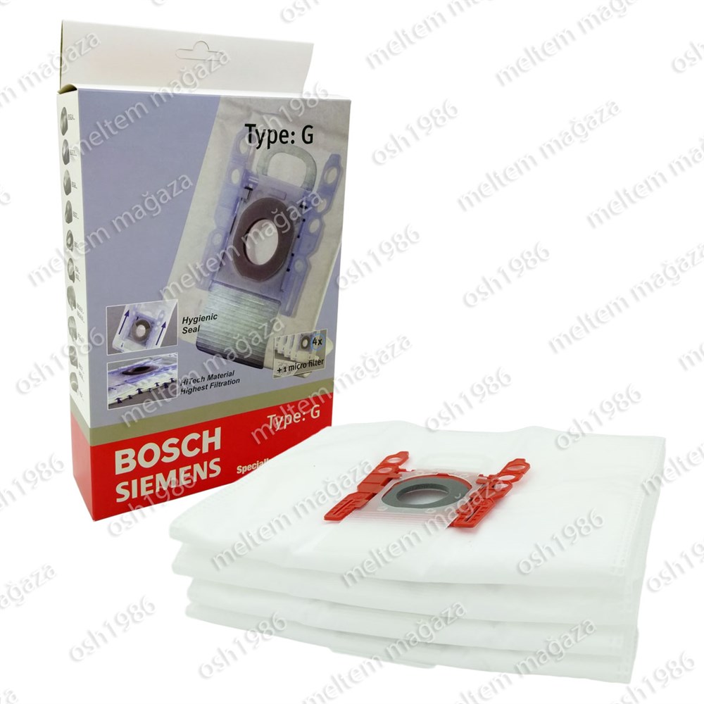 Bosch Uyumlu BSGL 32015 Elektrikli Süpürge Type G Toz Torbası