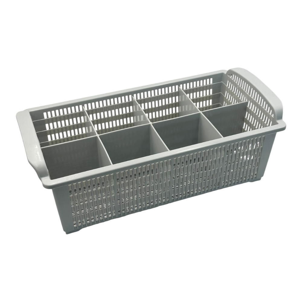 Gastronomi Endüstriyel Bulaşık Makinesi Kaşıklık Sepeti | 415x214x150 mm Dayanıklı Plastik