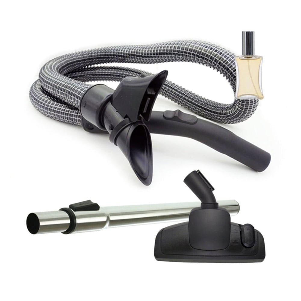 Philips Uyumlu FC 9214 Marathon Elektrikli Süpürge Çelik Telli Hortum Emici Yer Başlığı Teleskopik Boru